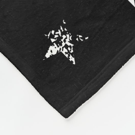 Thin Green Line Disted American Flag Full Fleece Deken (Hoek)