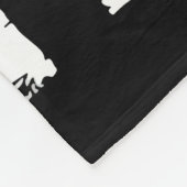 Thin Green Line Flag Gepersonaliseerde Militaire Fleece Deken (Hoek)