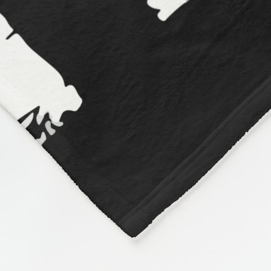 Thin Green Line Flag Gepersonaliseerde Militaire Fleece Deken (Hoek)