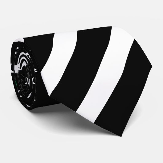 Thin Green Line Stropdas (Opgerold)