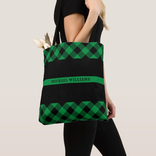 Thin Green Line Tote Bag (Dichtbij)