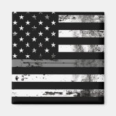 Thin Grey Line Flag Correction Officer Magnet (Voorkant)