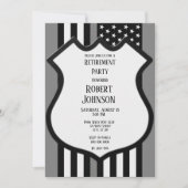 Thin Grey Line Retirement Kaart (Voorkant)