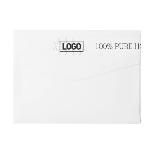 Thin Honey Logo Label Tamper-Proof Seal (Achterkant)