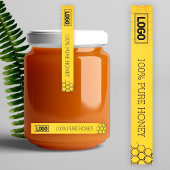 Thin Honey Logo Label Tamper-Proof Seal