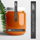 Thin Honey Logo Label Tamper-Proof Seal