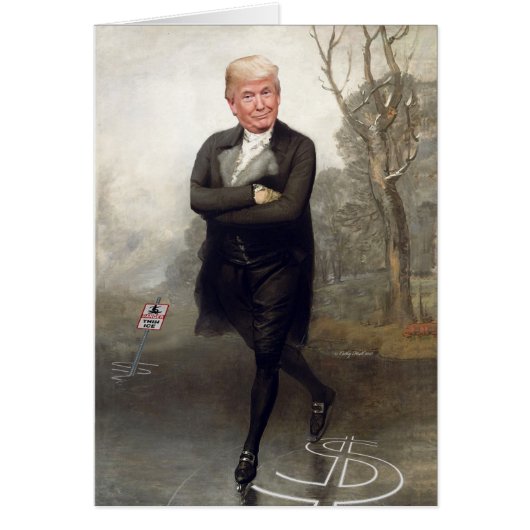 Thin Ice Birthday-kaart (Voorkant)