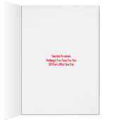 Thin Ice Birthday-kaart (Binnen (Rechts))