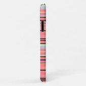 Thin is binnen! FUNKY PASTEL STRIPES iPhone11 Hoes (Achterkant/rechts)