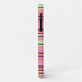 Thin is binnen! FUNKY PASTEL STRIPES iPhone11 Hoes (Achterkant/links)