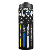 Thin Line First Responder Unity Thermosbeker (Voorkant)