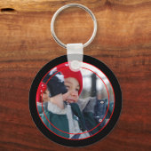 Thin Line Photo Sleutelhanger (Voorkant)