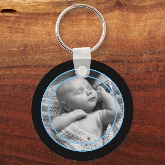 Thin Line Photo Sleutelhanger (Voorkant)