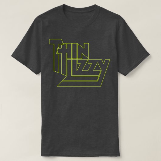 Thin Lizzy Limoen Fanart T-shirt (Design voorkant)