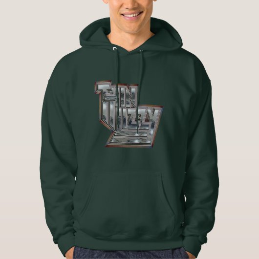 Thin Lizzy Phil Lynott logo Hoodie (Voorkant)