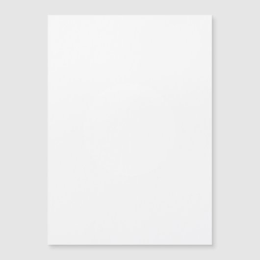 Thin Magnetic Card Magnetische Uitnodiging (Voorkant)