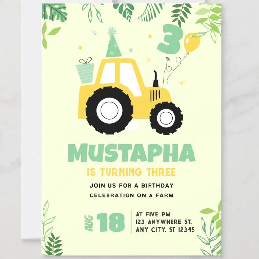 Thin Magnetic Card Magnetische Uitnodiging