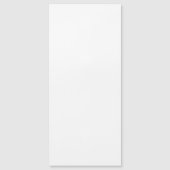 Thin Magnetic Card Magnetische Uitnodiging (Voorkant)