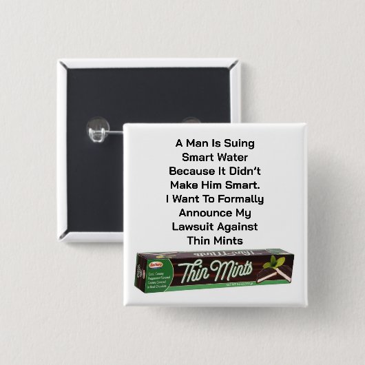 Thin Mints Button (Voorkant /achterkant)