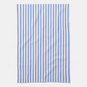 Thin Navy Blue en White Stripes Kitchen Towel Theedoek (Verticaal)