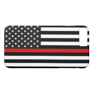 Thin Red Line American Flag Case-Mate iPhone Case