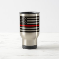 THIN RED LINE AMERICAN FLAG COFFEE