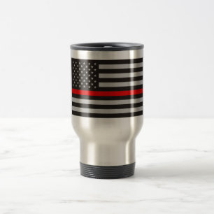 THIN RED LINE AMERICAN FLAG COFFEE REISBEKER