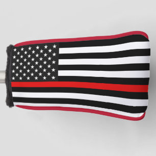 Thin Red Line American Flag Golfheadcover