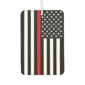 Thin Red Line American Flag Luchtverfrisser (Voorkant)