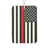 Thin Red Line American Flag Luchtverfrisser (Achterkant)