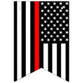 Thin Red Line American Flag, Vuurman Officer/VS Vlaggetjes (Eerste vlag)