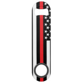 Thin Red Line Bottle Open Speed Flessenopener (Achterkant)