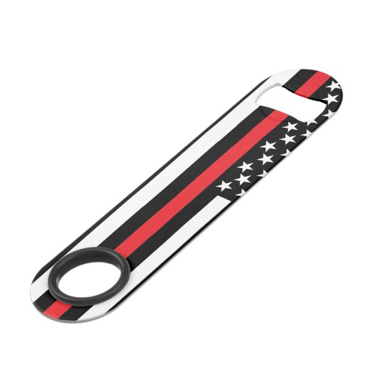 Thin Red Line Bottle Open Speed Flessenopener (Achterkant Gekanteld)