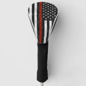 Thin Red Line Camo Flag Golfheadcover (Voorkant)