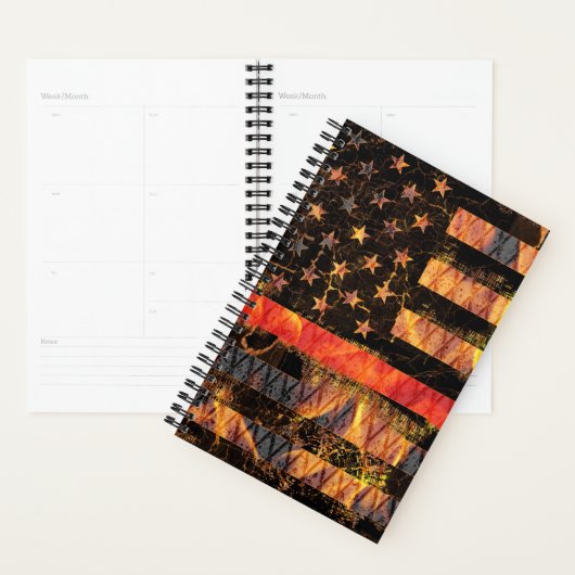 Thin Red Line en Flames Planner (Display)