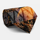 Thin Red Line en Flames Stropdas (Opgerold)