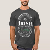 Thin Red Line Family Fir Na Tine Irish St. T-shirt (Voorkant)