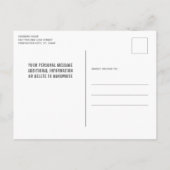 Thin Red Line Fire Academy Firefighter Afstuderen Uitnodiging Briefkaart (Achterkant)