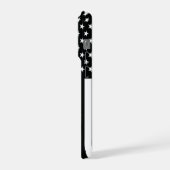 Thin Red Line Fire Department Fireman Firefighter iPhone Hoesje (Linkerkant)