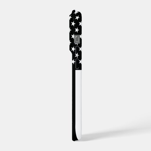 Thin Red Line Fire Department Fireman Firefighter iPhone Hoesje (Linkerkant)