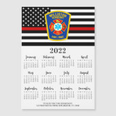 Thin Red Line Fire Department Logo 2022 Agenda (Voorkant)