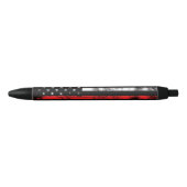 Thin Red Line Grunge Flag Firefighter Pen (Voorkant)