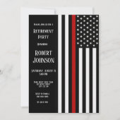 Thin Red Line Retirement Kaart (Voorkant)