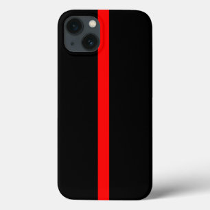 Thin Red Line Symbool op iPhone 13 Hoesje