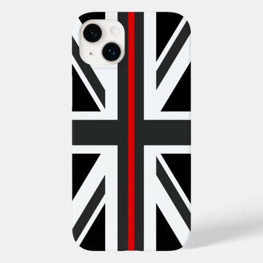 Thin Red Line VK Case-Mate iPhone Case (Achterkant)