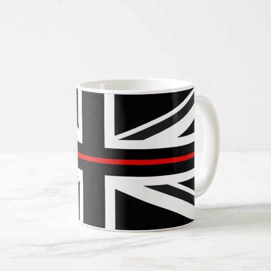 Thin Red Line VK Koffiemok (Voorkant rechts)