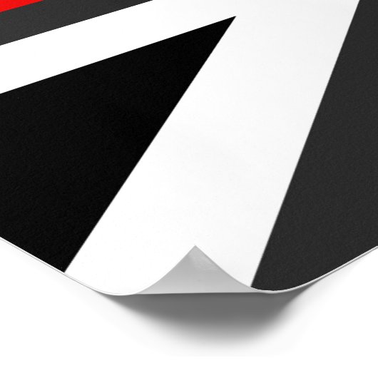 Thin Red Line VK Poster (Hoek)