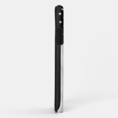 Thin Red Line vlag Case-Mate iPhone Case (Achterkant/rechts)