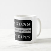 THIN SILVER LINE Geen Pistolen enkel de Mok van de (Voorkant rechts)