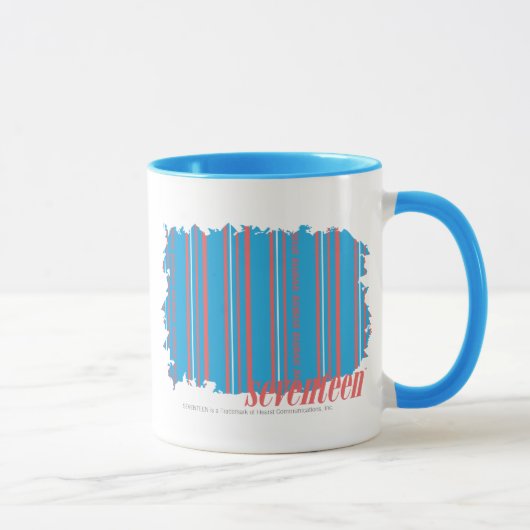 Thin Stripes Aqua 4 Mok (Rechts)